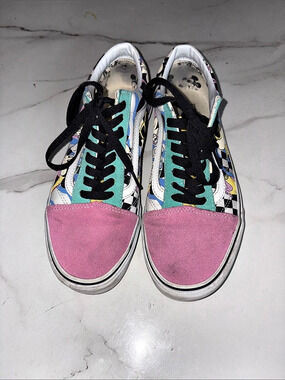 Vans Disney x Vans Old Skool '80s Mickey Sneakers Pink & Multicolor US 8